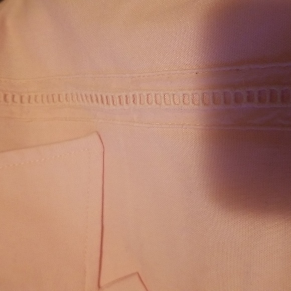 Coofandy Mens Linen Blend Casual Pink Shirt NWT Sz.M - Picture 7 of 8